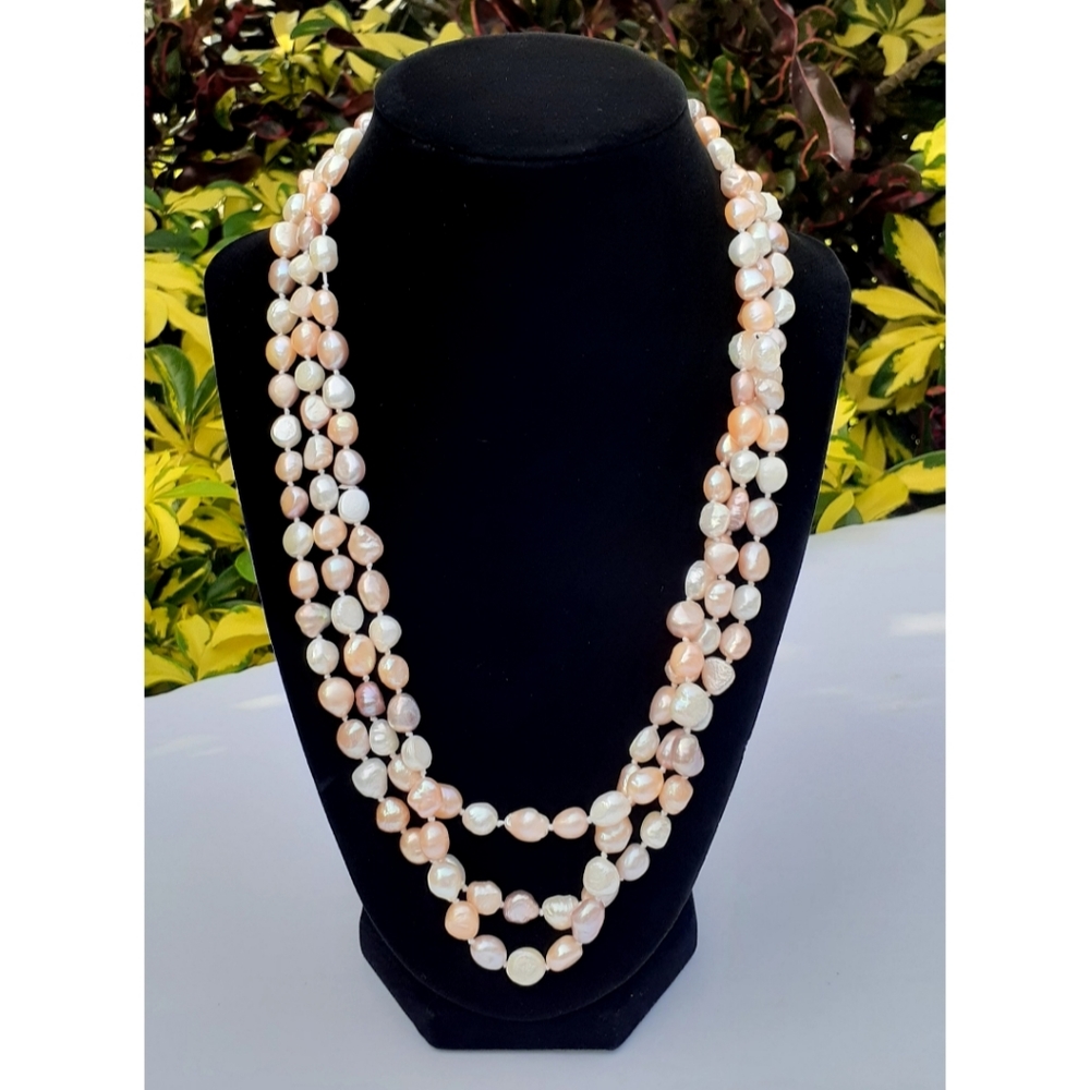 Gemma C fresh water pearl necklace
